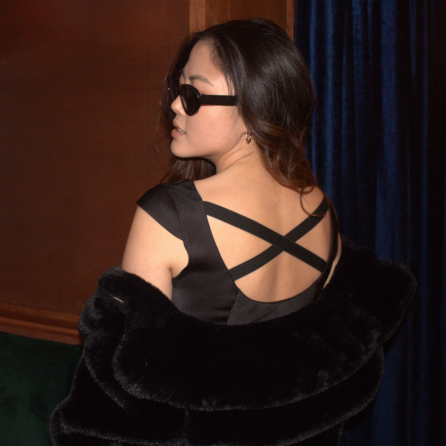 Marie Bias Cut Top
